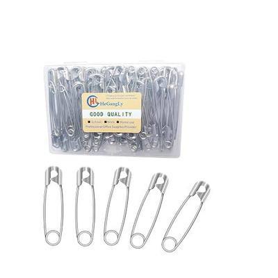 80Pcs Extra Large Safety Pins 2.2 inch (55mm) -Heavy Duty Large Safety Pins, Stainless Steel Safety Pin for Sewing,Baby Clothing, Diapers,Laundry,Decorations.