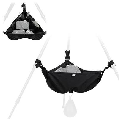JJC Tripod Weight Stone Bag, Heavy Duty Sandbag with Pockets, 44lb Capacity | Wear-Resistant Nylon Material, Adjustable Buckle Straps & Multi Storage Pockets, Add Weights to Tripod Easel Light Stand