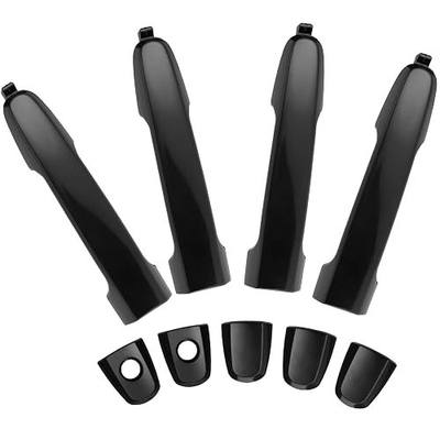 4Pcs Exterior Door Handles for Toyota Camry 2002-2006, Corolla Matrix 2003-2013, RAV4 2001-2012, Prius 04-09, Pontiac Vibe 2003-2010, Front & Rear Driver & Passenger Side Replaces# 81309 92894