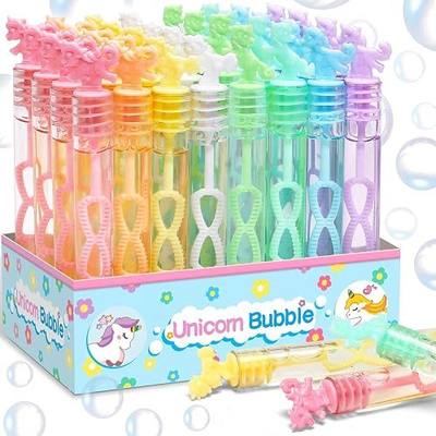 32 Piece Mini Unicorn Bubble Wand with Gift Box, Pastel Unicorn Party Favors for Kid, Toddler Girl Birthday Parties Decoration, Goodie Bag Stuffers Supplies, Bubbles Gift Toy Bulk, Carnival Prizes | Carnival Prizes, Birthday Parties Decoration, for Kid, Toddler Girl, Bubbles Gift Toy Bulk, Goodie Ba
