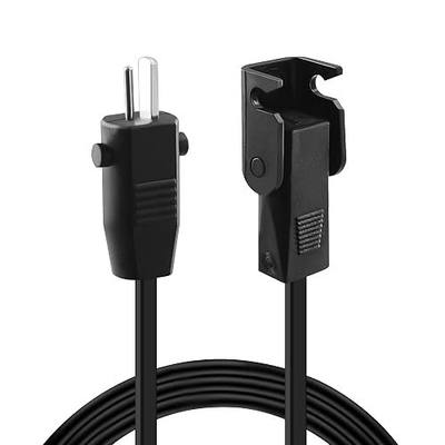 6.6 Feet Power Cord for Recliner Chair, 2-Pin Power Recliner Extension Cord, Replacement Recliner Parts for Recliner Couch/Electric Sofa/Lift Chair/Standing Desk
