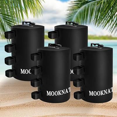 Canopy Water Weight Bag,176 LBS Water Tent Weights Set of 4 Leg Weights for Pop Up Canopy,Canopies,Tent,Gazebo,Black