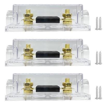 500AMP ANL Fuse Holder Kit, 3 Pack