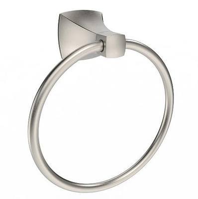 Hand Towel Holder for Bathroom Kitchen Brushed Nickel Towel Ring Towel Hanger Stainless Steel and Zinc Alloy Wall Mount