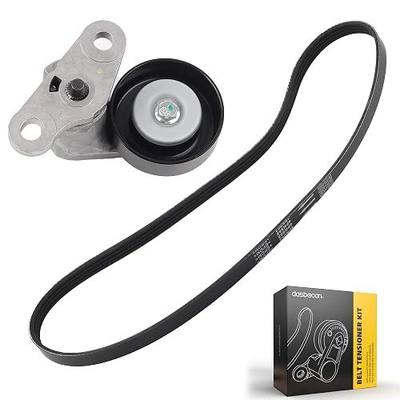 Dasbecan 90K-38159 A/C Belt Tensioner Kit ACK040378HD AC Compressor Belt | Compatible with Chevy Tahoe 2000-2008, GMC Yukon 2000-2008, Chevy Avalanche 2002-2008, Cadillac Escalade 2002-2008