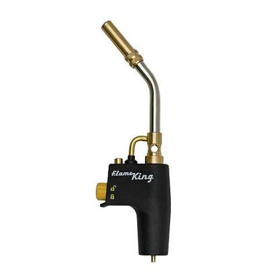 Flame King FK4500CGA High Intensity Propane Torch Head for Soldering, Brazing, Plumbing, Lighting Charcoal/Fire Pits, Compatible with 1LB Cylinders, MAPP, and MAP-PRO