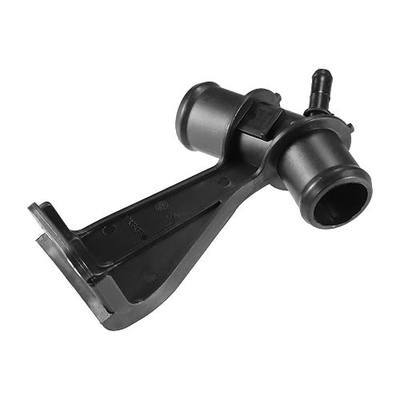 Radiator Water Outlet Coolant Pipe Connector for Toyota Corolla | 1.8L 2009-2014, Engine Water Outlet Heater Hose Connector, Plastic Black, 1 Pc