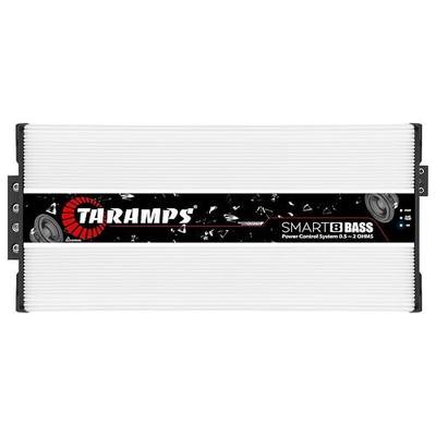 Taramp's Smart 8 Bass 0.5 to 2 Ohms 8000 Watts RMS, Multi Impedance, 1 Channel, Amplifier for Car Subwoofer, High Power Class D, Mosfet Monoblock Digital, Smart 8k, Crossover Low Pass with Bass Boost