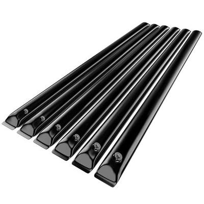 0.7mm Water Tubes for Pool Cover,6 Pack 8 FT Extra-Thick | Pool Cover Weights for Pool Safety Covers, 3-Layer Composite Material, Black