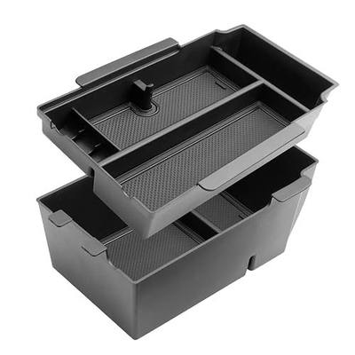 BIBIB0 2Pack 2024 2025 2026 Crosstrek Center Console Organizer for 2023-2026 Subaru Crosstrek&2024+ Impreza Console Trays Crosstrek Insert Glove Pallet Organizer 2026 Crosstrek Hybrid Double Layers
