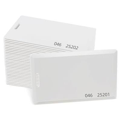 100 pcs 26 Bit Proximity Clamshell Weigand Prox Swipe Cards Compatable with ISOProx 1386 1326 H10301 Format Readers and Systems. for Commercial Access System