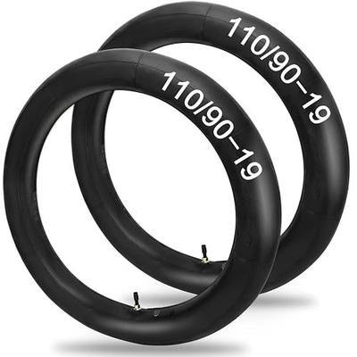 110/90-19 (4.50 x 19) Inner Tubes 110/90-19 Dirt Bike Tube Heavy Duty Motorcycle Tube with TR4 Straight Valve Stem Fits Motorcycle 3mm Thick(2 PCS)