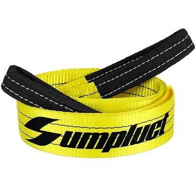 Tree Saver Strap 3" x 8', Short Recovery Tow Straps Heavy Duty | 30,000 lbs Breaking Strength, Pulling Tow Winch Rope with Reinforced Loops for Emergency Off-Road Vehicle,Truck, ATV