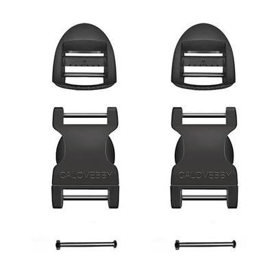 1" Buckle Quick Side Release Buckle,Adjustable No Sewing Clip,Plastic Replacement for Nylon Webbing Straps,Backpack Pack Belt