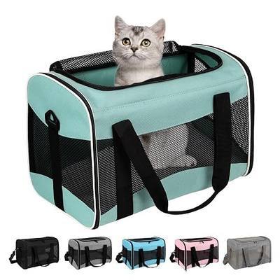 Small Animal Travel, Carrier for Hedgehog Rat Parrot Bird Guinea Pig, Lizards Carrier, Soft Sided Travel Carrier Portable Guinea Pig Up to 10 Lbs (15 * 10 * 10, Green)