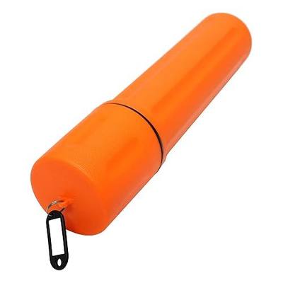 Blue Demon Stick Welding Electrode Storage Tube, 3" x 14" Orange, 1 Pack | waterproof, airtight, made of high impact polyethylene, key tag included for easy labeling/organization