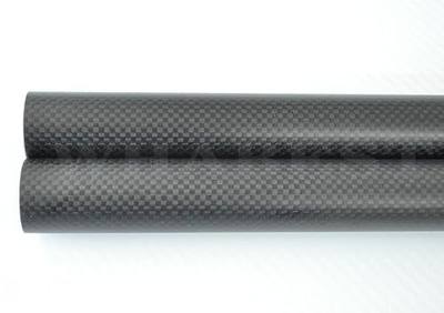 3K Carbon Fiber Tube 8x10x1000mm Matt Plain, 1 Piece | Roll Wrapped, Wing Tube, Multi-Copter ARM, DIY