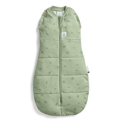ergoPouch Cocoon Swaddle Sack 1.0 TOG - Baby Sleep Sack, Gentle Snug Fit Helps Calm Startle Reflex, Ideal for Arms In/Out Sleeping, Soft Breathable Fabric for Better Sleep (0-3 Months, Willow)