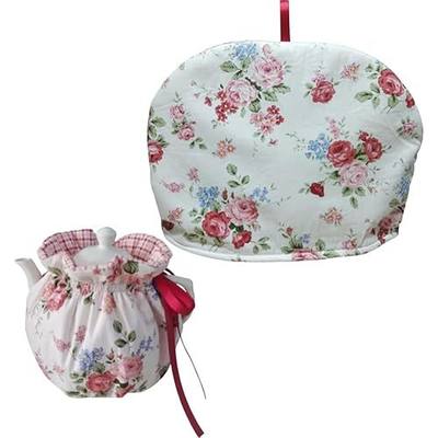 2pcs Insulated Tea Cozy for Teapot & Kettle Warmer Cover - Home Kitchen Decor Flower