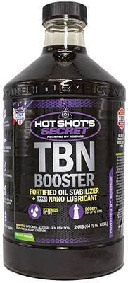 Hot Shot's Secret TBN Booster Oil Additive, 64 oz | Helps increase TBN while protecting engine oil against corrosion and acid buildup.