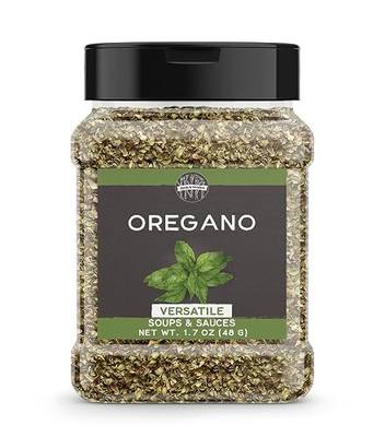 Birch & Meadow, Oregano Leaf Flakes, 1.7 Oz | For seasoning pizza, pasta, sauces, meats, vegetables