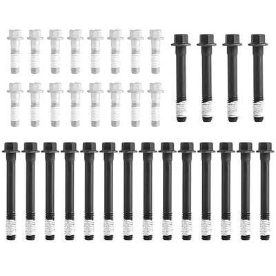 Cylinder Head Bolt Kit Compatible with Chevy GMC Yukon Cadillac Buick Pontiac Oldsmobile 7/16-14 Thread Size Replaces# ES72856