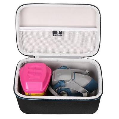 Tourmate EVA Hard Case Compatible for 3M Half Facepiece Reusable Respirator 6200/07025(AAD)/6503QL and 3M P100 Respirator Cartridge/Filter 60923 Combo(CASE ONLY)