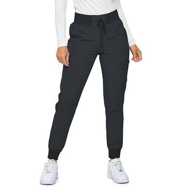 Monarch Uniforms Womens Jogger Scrubs Ribbed Jogger Scrub Pants for Women