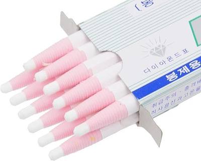 Peel-Off White Grease Pencils/China Marker/wax pencil for Glass, Cellophane, Vinyl, Metal, Etc. (12 Pencils)