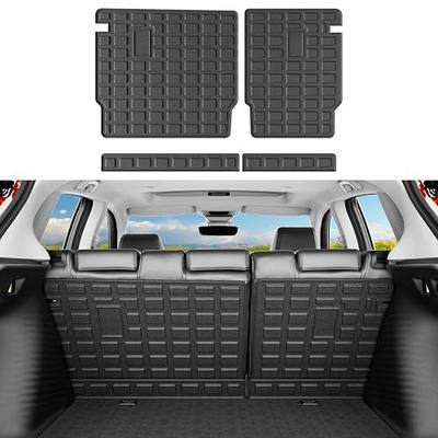 powoq Cargo Mat Compatible with 2023-2026 Honda HRV Trunk Mat Trunk Liner TPE Backrest Cargo Liner Replacement for 2023 2024 2025 2026 Honda HRV Accessories