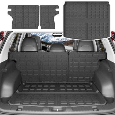 xipoqix Cargo Mat Backrest Mat Compatible with 2017-2025 Jeep Compass