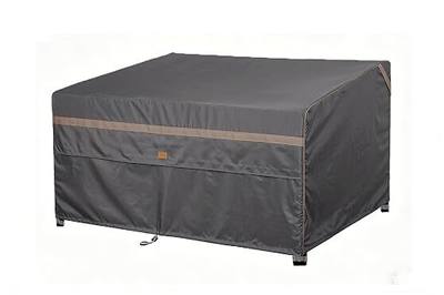 Patio Sofa Cover Outdoor Furniture Waterproof 52Inch DarkGrey | Patio Furniture Covers Heavy Duty,2-Seater Outdoor Couch Cover UV Resistant,Windproof Buckles,Air Vent,Handles,All Weather