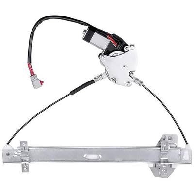 FINDAUTO 748-131 Power Window Regulator for 2003-2011 for Honda Element | Front Left Power Window Regulator With 6 Pins Motor Assembly | OE 748-131,72250-SCV-A02