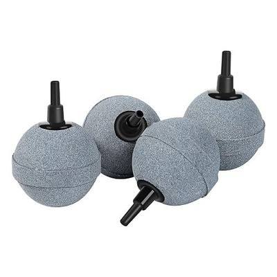 AQUANEAT Air Stones for Ponds 2 Inch, Long Lasting Aerator Oxygen Diffuser, Air Pump Accessories for Aquariums, Fish Tanks, Hydroponics and DWC Reservoirs 4 Pack