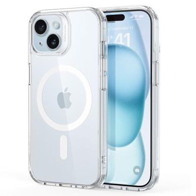 ESR for iPhone 15 Case for MagSafe, Anti-Yellowing, Clear