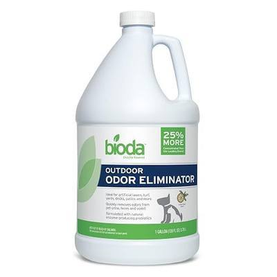 Bioda Probiotic Natural Outdoor Odor Eliminator, 1 gal Refill, Enzyme | Enzyme Cleaner Destroys Cat & Dog Odor, Neutralizer for Lawn, Artificial Grass, and Patios