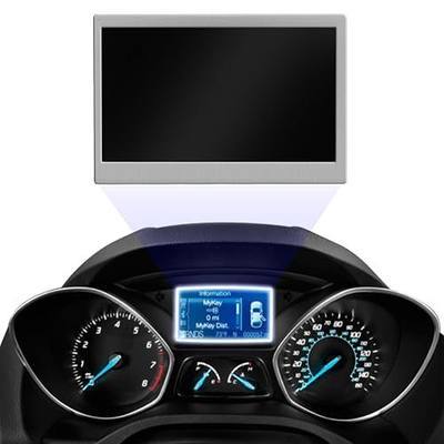 LQ042T5DZ11 LCD Display Color Screen, 150 MPH Speedometer Instrument | Compatible with 2014-2016 Ford Escape 2013-2016 Ford Focus LCD Module 50 Pins Replace# LQ042T5DZ13A