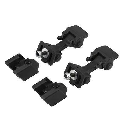 RLB-HILON Hood Latch Compatible with Jeep Wrangler TJ 1997-2006 | 1 Pair Hood latches with Bracket for 1997 1998 1999 2000 2001 2002 2003 2004 2005 2006 Year