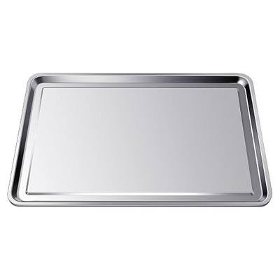 Gisafai Stainless Steel Oil Drip Pan for Under Car Metal Automotive 35.43 x 23.62 Inch Large Drip Tray Oil Catch Pan Replacement Tray Rust Resistant Motorcycle Keep Floor Clean(1 Pcs)