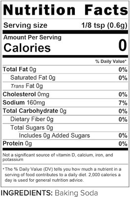 SimpleNature Food Grade Baking Soda (40 lbs) - Pure, Aluminum Free Sodium Bicarbonate for Baking, Cleaning, Deodorizing, and Household Use - Made in USA