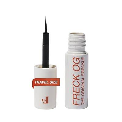 Freck OG Mini Freckle Pen 1.35ml Travel Size, Buildable Faux Freckles | Realistic Sun-Kissed Faux Freckles Makeup, Freckle Pen, Ultra-Fine Precision Brush, All Skin Tones, Long-Lasting Cruelty-Free