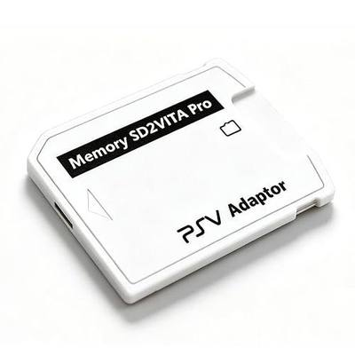 Premium SD2Vita Game Memory Card Adapter, V6.0 Memory Stick TF Card Holder Compatible with Micro SD Card for PS Vita 1000/2000 with Firmware 3.60 System or Above