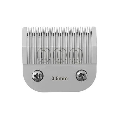 Professional Detachable Replacement Ceramic Blades set,compatible with oster Classic 76/Star-Teq/Power-Teq andi A*dis AGC,BDC,BGC,MBG Series Clippers (Size-000)