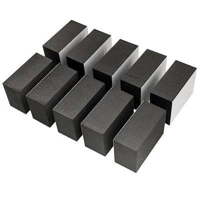 Musiclily Pro 40x27x17mm Bass Pickup Height Foam Self-Adhesive EVA Foam for P-Bass Pickup, Black (Set of 10)