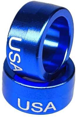 Sierra LLC USA New Anodized Hardened Billet Aluminum Intermediate Shaft Bushings Steering Wheel Column Sleeve Compatible with Dodge Ram 2003-2019 1500/2500/3500/4500/5500 5.9, 6.7, G56, Cummins Diesel