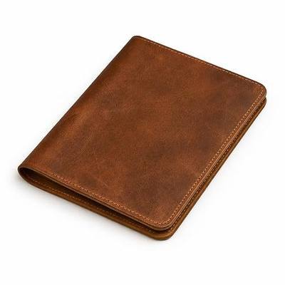 A5 Leather Journal 5.75x8.25 inch - Refillable Journal Cover for Large Moleskine, Leather Handmade Notebook A5 Cover Large Leather Journal for Professionals