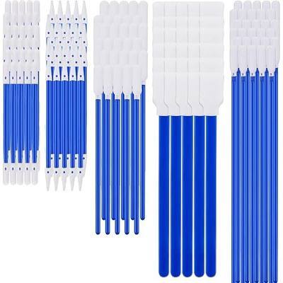 500 Pack Foam Tip Cleaning Swab Kit 5 Types Multi Purpose Swabs Cleanroom Sponge Stick Lint Free Foam Tip Swab for Printer Optics Lens Camera Arts and Crafts Automotive Detailing