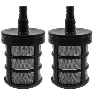 AYLIFU Double Layers 60 Mesh Stainless Steel Garden Hose Strainer 2 Packs | 3/8 Inch and 1/2 Inch Barb,Water Pump Filter,Fit Car Washer, Oil Pump, Industrial Equipment, Garden Hose Screen Filter