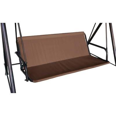 J&C Swing Seat Cover - Replacement 600D Heavy Duty Swing Cushion, Waterproof & Fade Resistant, 58x20x20inch - 3 Seater