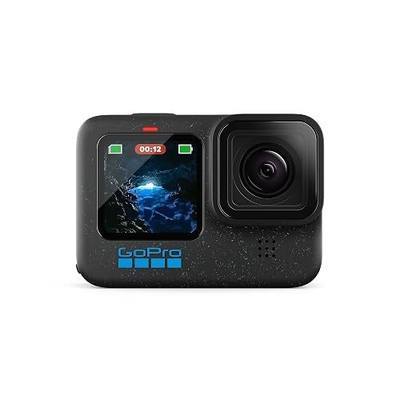 GoPro HERO12 Black - Waterproof Action Camera with 5.3K60 Ultra HD Video, 27MP Photos, HDR, 1/1.9" Image Sensor, Live Streaming, Webcam, Stabilization | 5.3k60/4k120 Video, 27MP Photos, Hypersmooth 6.0 Stabilization, HDR, Waterproof to 33ft, Enduro Battery Included